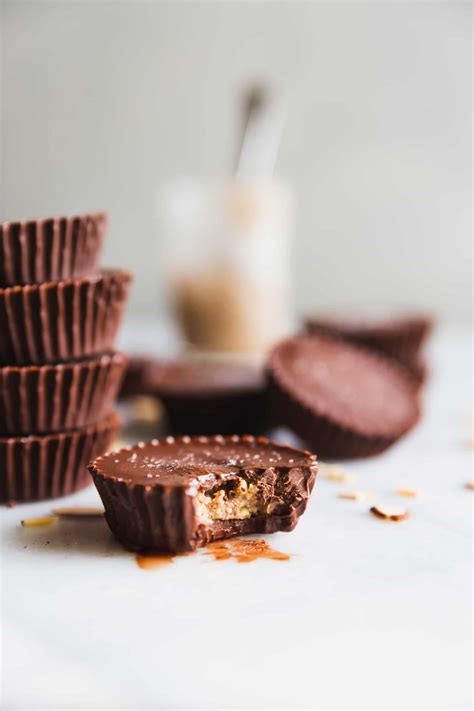 5 ingredient crunchy almond butter cups a sassy spoon