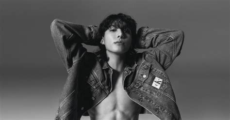 Btss Jungkook Goes Shirtless For Calvin Kleinsee The Full Campaign Tatler Asia