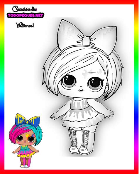 Find everything here for your l.o.l. Dibujos para Colorear LOL SURPRISE Serie 5 Hair Goals ...