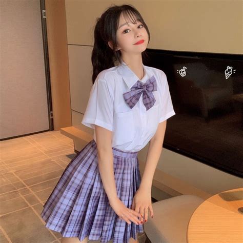 Womens Harajuku High Waist Pleated Skirts High Waisted Pleated Skirt