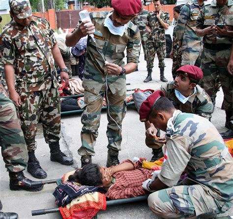 Indian Army Medical Corps Nepal Army Nepalearthquake Indian Army