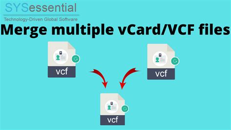 Merge Multiple Vcardvcf Files Into Single Vcf File Know Solution