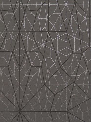 Dark Gray Linear Structure Wallpaper Roll Contemporary Wallpaper