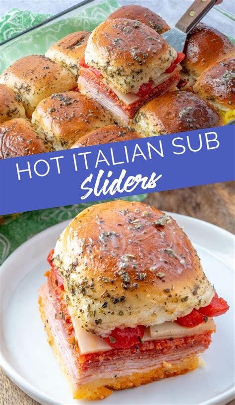 These Hot Italian Sliders Will Be You New Favorite Appetizer For Any