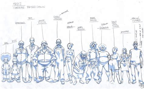 Boondocks Turnarounds Google Search Boondocks Characters Concept