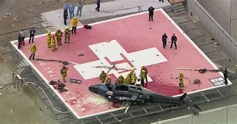 helicóptero con corazón donado para trasplante se estrella en hospital