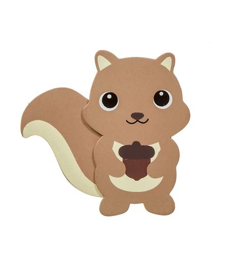 Woodland Animal Painted Wood Shape Squirrel In 2019 Wood Cutouts