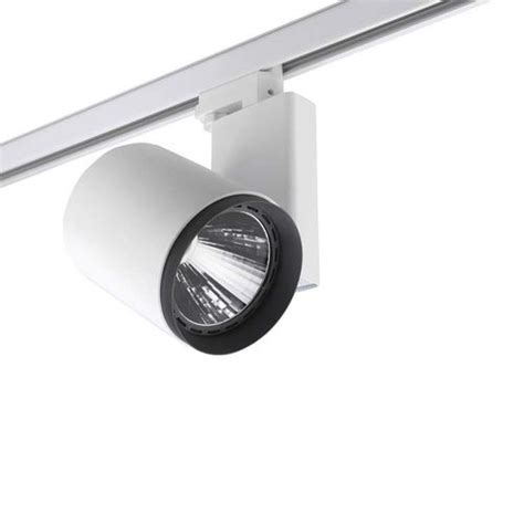 Faretti A Binario Led Mach Leds C Tondo In Alluminio In Vetro