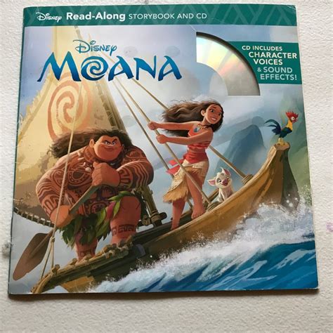 Moana Read Along Storybook And Cd By Disney Books Paperback Pangobooks