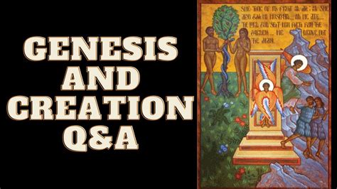 genesis creation and science question and answer youtube