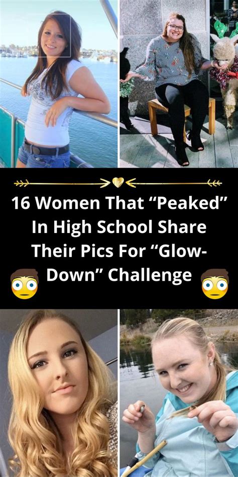 16 Women That “peaked” In High School Share Their Pics For “glow Down” Challenge Amazing