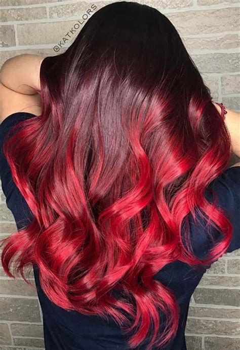 63 Hot Red Hair Color Shades To Dye For Red Hair Color Shades Dyed Red Hair Red Hair Color