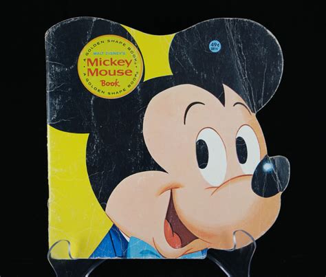 Walt Disneys Mickey Mouse Book Golden Shape Book Paperback Picture