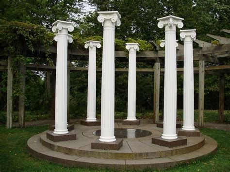 Free Standing Decorative Fluted Columns Porch Columns Pergola