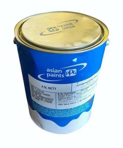 Asian Paints PPG Apcomin Industrial Enamel Paint 4 5 L At Best Price