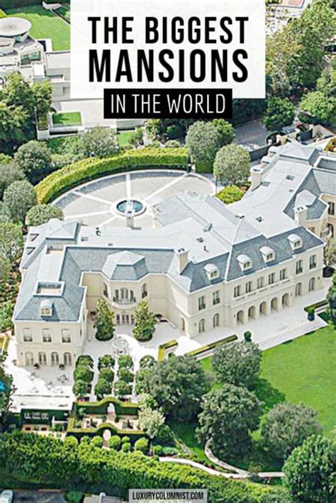 The Largest Mansion In The World 15 Most Expensive And Largest Homes