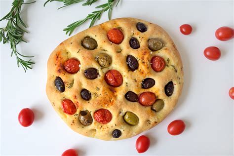 Olive And Tomato Focaccia Bread Little Swiss Baker