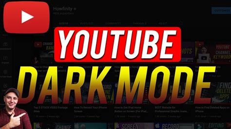 How To Enable Dark Mode On Youtube New Update Youtube