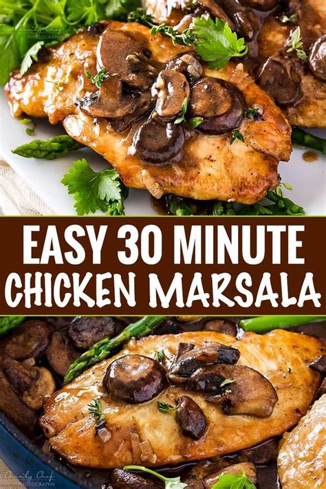 Check spelling or type a new query. Chicken marsala is a one pot, 30 minute meal made with ...