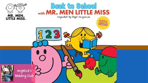 🎒 Read Aloud Back To School With Mr Men Little Miss By Roger