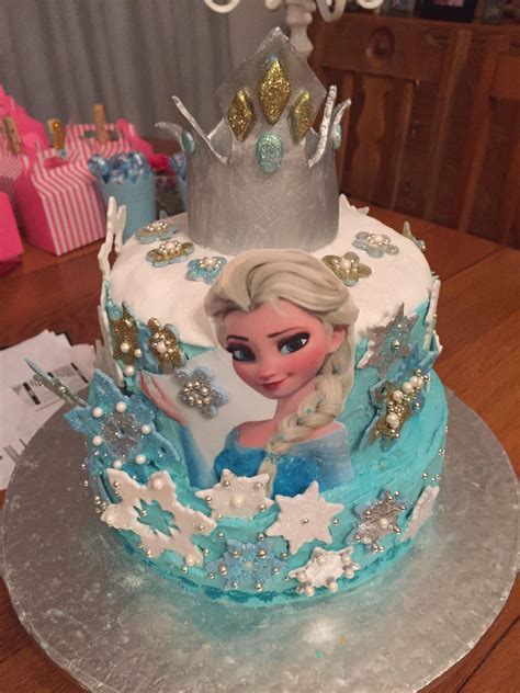 Frozen Elsa Snowflake Elsa Cakes New Cake Cake