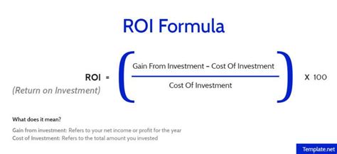How To Calculate Return On Investment Roi
