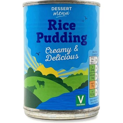 Dessert Menu Rice Pudding 400g Compare Prices And Where To Buy