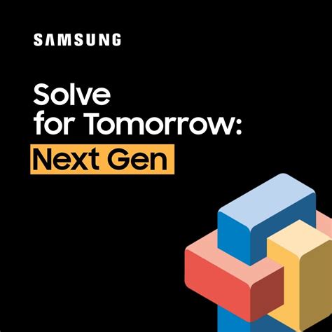 Samsung Solve For Tomorrow Next Gen Brings Sustainability Into The
