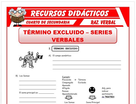 Series Verbales Para Tercero De Primaria En 2020 Tercero De Primaria