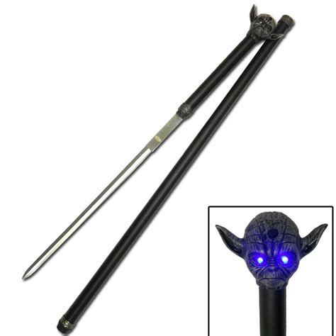 Alien Ninja Master Sword Staff Self Defense Canes Self Defense Staff