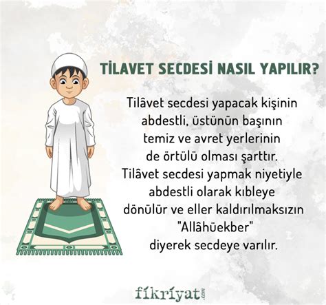 Peki tilavet secdesi nasıl yapılır? Tilavet secdesi nasıl yapılır resimli anlatım...14 secde ...