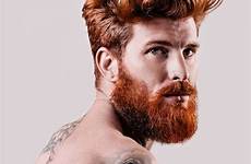 ginger barba ruivos beards homens ruiva redhead pelirrojos coppery pelirroja peinados bearded 25th tattoo coiffure modernos coiffed tendance ruivo vermelha