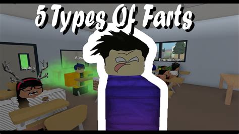 5 Types Of Farts Roblox Animation Youtube