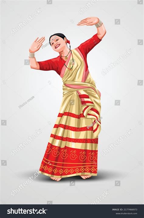 26 Assamese Girl Stock Vectors Images Vector Art Shutterstock