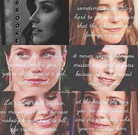 Brooke Davis Quotes One Tree Hill Quotes One Tree Hill Brooke Davis