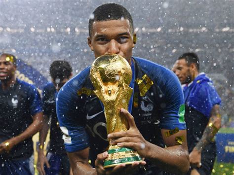 Kylian Mbappe World Cup Final Star Kylian Mbappe Played Match Against