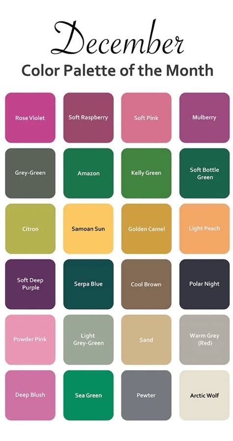 Colour Shades With Names Color Shades Unique Color Names Unique