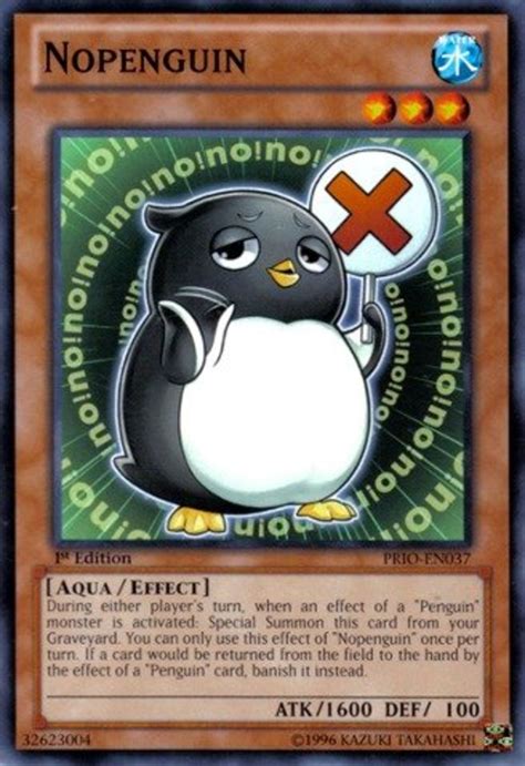 Top 10 Penguin Cards In Yu Gi Oh Hobbylark