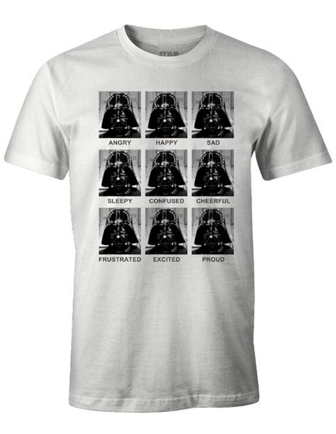 Star Wars Vader Emotions Vêtements Et Accessoires Pour Les Fans De