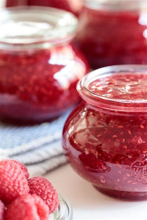 Easy Raspberry Freezer Jam With Fresh Or Frozen Berries And Free