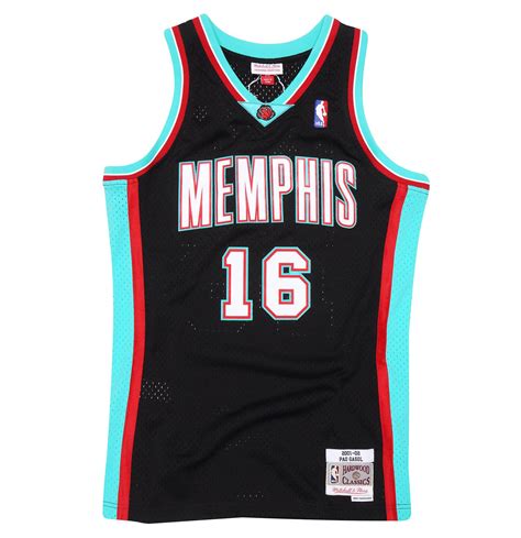 Mitchell And Ness Pau Gasol 2001 02 Memphis Grizzlies Road Swingman Jersey