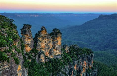 Blue Mountains Australian Landscape Photograph By David Carillet Pixels