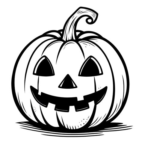 Jack O Lantern On Halloween Coloring Page Download Print Or Color
