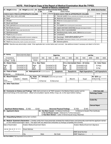 Faa Form 8500 8 Fill Out Sign Online And Download Printable Pdf
