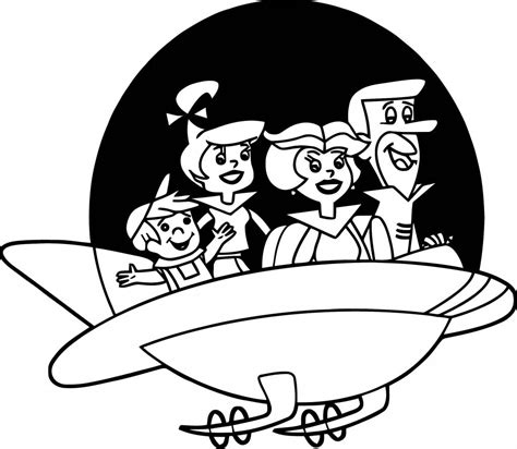 Jetsons 2 Coloring Page Wecoloringpage Com
