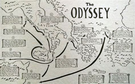 Blank Odyssey Map