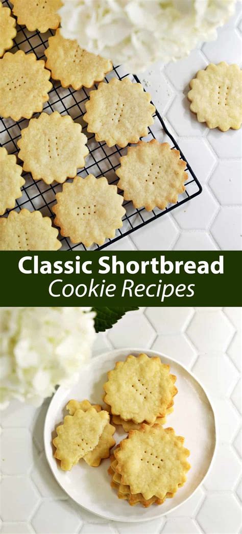 Classic Shortbread Cookies A Beautiful Mess