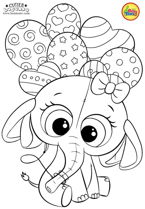 Pages to color cute dog coloring in sheets for kids. Cuties Coloring Pages for Kids - Free Preschool Printables ...