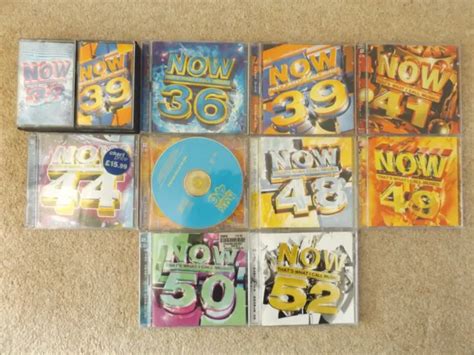 Now Thats What I Call Music Cds Tapes Bundle Job Lot 36 38 39 41 44 46
