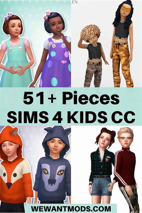 Ultimate List Of Sims 4 Kids Cc 51 Pieces Of Cc We Want Mods